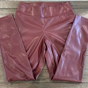 INC leather leggings size 10